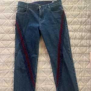 Stella McCartney Unique Applique Jeans